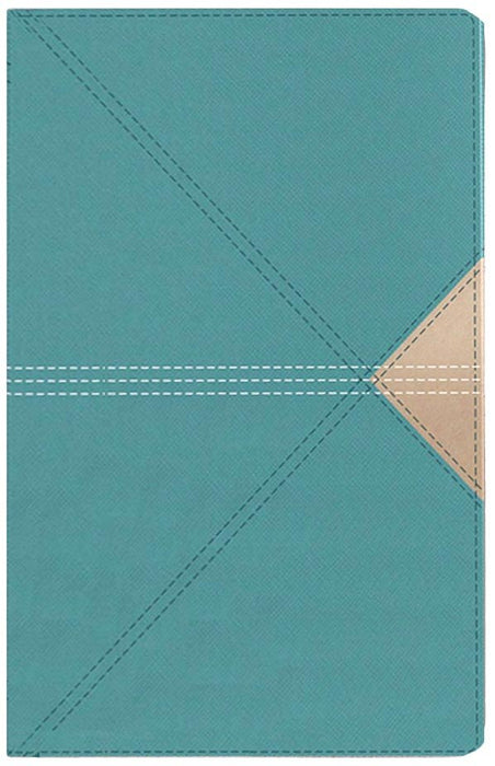 NASB Thinline Giant Print Bible - Teal Leathersoft