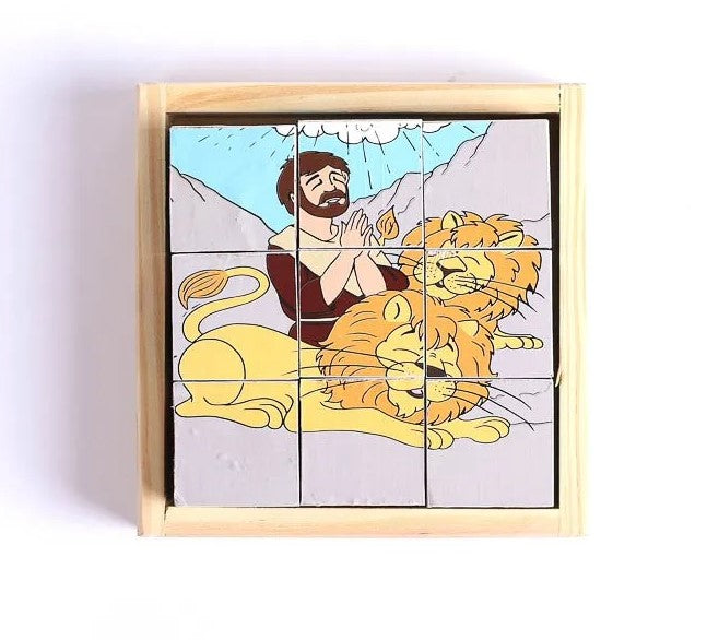 Bible History 6-in-1 Block Wooden Puzzle
