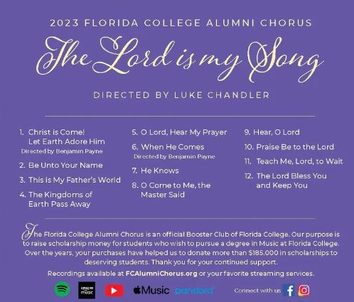 FC Alumni Chorus 2023  - The Lord Is My Song