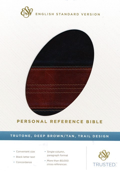 ESV Personal Size Reference Deep Brown/Tan TruTone