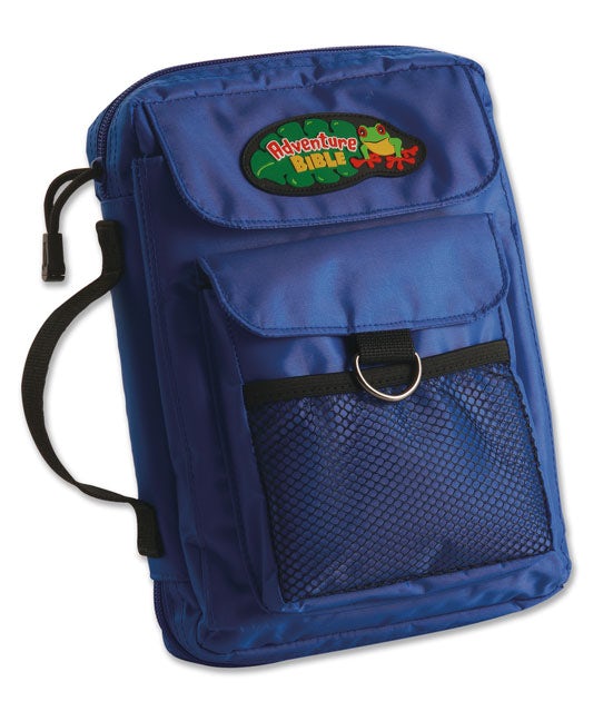 The Adventure Bible Cover Blue