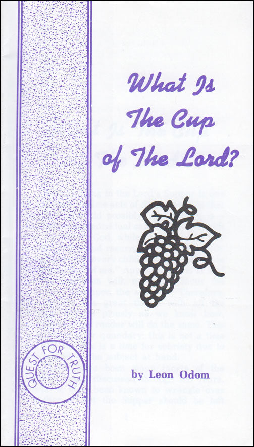 What Is the Cup of the Lord?