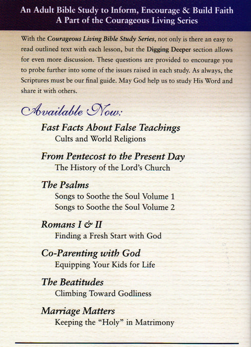 The Psalms Back Cover