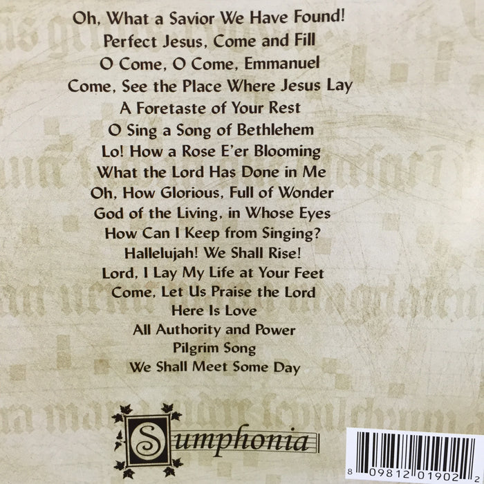I Was Glad Sumphonia CD