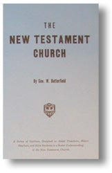 The New Testament Church (Butterfield)