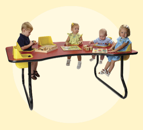 Toddler Table 6 Seat