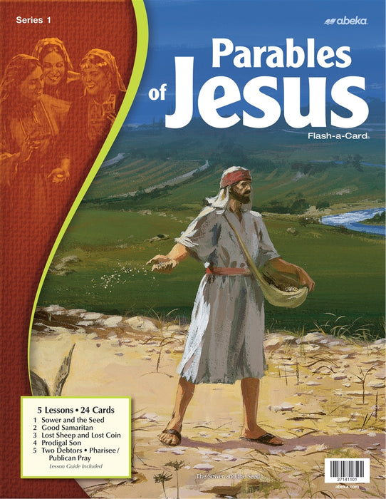 Parables of Jesus 2 Abeka Flash-A-Card