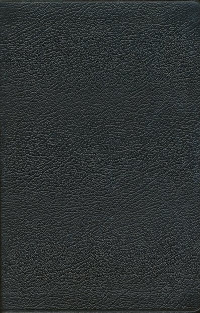KJV Personal Size Concord Ref Bible, Black Genuine French Morocco Lea -top