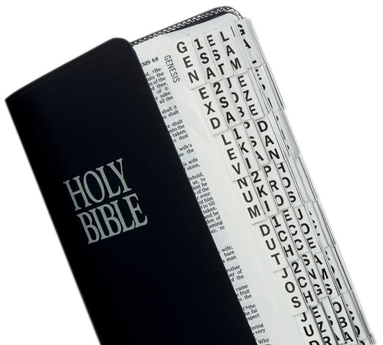 Tabbies OT/NT Large Print Silver Bible Indexing Tabs