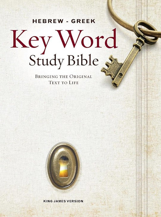 Hebrew-Greek KJV Key Word Study Bible - Hardback