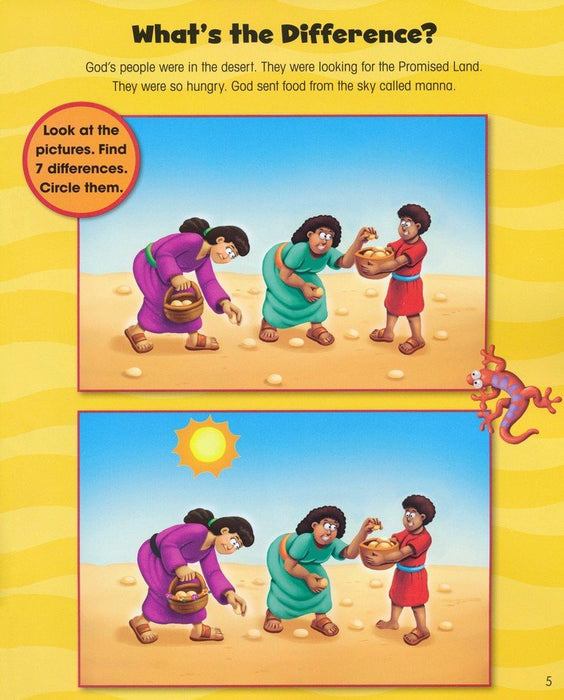 The Beginner's Bible Amazing Miracles of the Bible Sticker & Activity Book