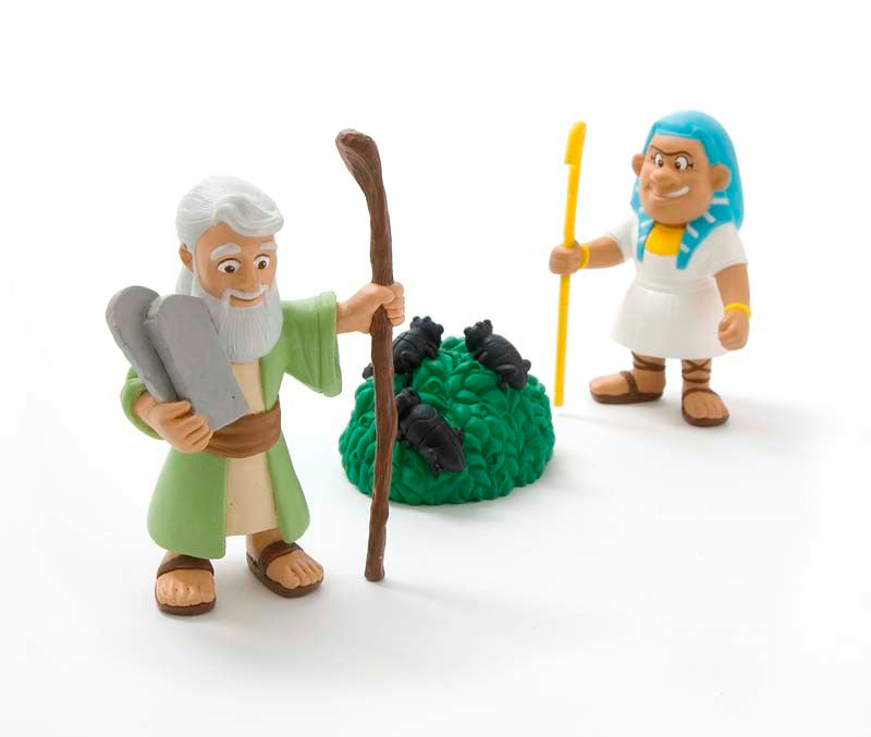 Moses & Ten Plagues Figurine Set - Tales of Glory