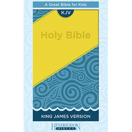 KJV Kid's Bible, Blue/Yellow Flexisoft