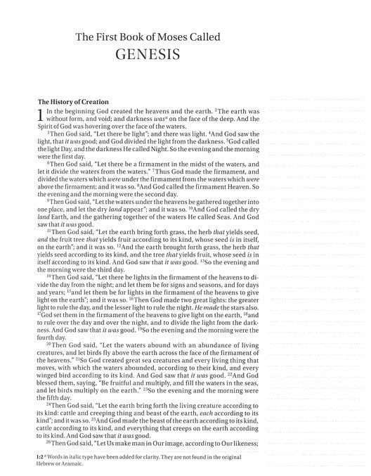 Excerpt: Genesis