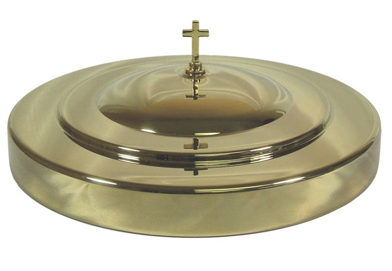 Deluxe Communion Cup Tray Cover - Gold