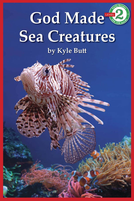 God Made Sea Creatures - Early Reader Level 2