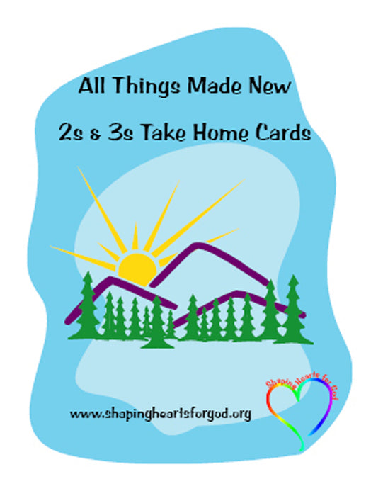 All Things Made New Take Home Cards - Genesis