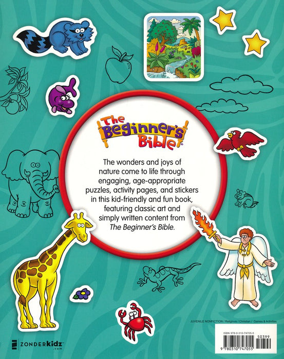 The Beginner's Bible Wild About Creation Sticker & Activity Book