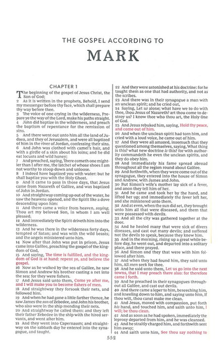KJV Gift & Award Bible Comfort Print- Burgundy