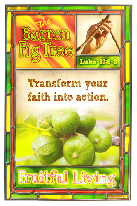 Jesus' Lessons in Parables Bulletin Board Posters