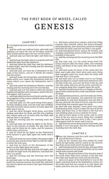 KJV Gift & Award Bible Comfort Print - Blue
