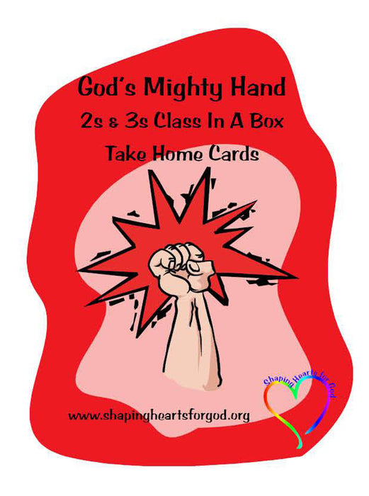 God's Mighty Hand Take Home Cards - Exodus
