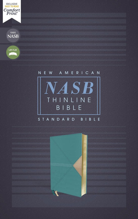 NASB Thinline Bible Teal Leathersoft 1995