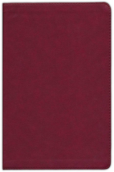 NASB Giant Print Reference Bible - Burgundy LeatherTouch, 2020 Text