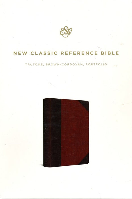 ESV Reference Bible Trutone Brown/Cordovan