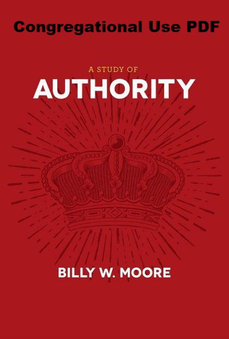 A Study of Authority - Downloadable Congregational Use PDF