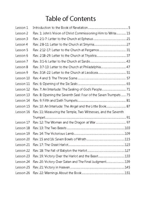Revelation - Downloadable Congregational Use PDF