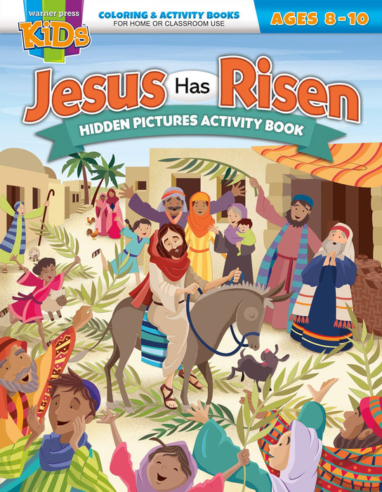 Jesus Has Risen Hidden Picture Activity Book