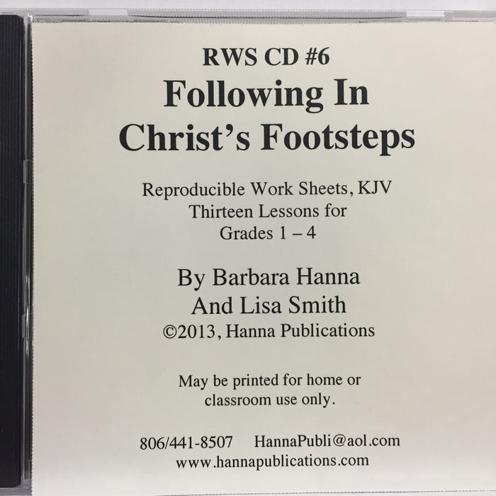 Following in Christ's Footsteps (Book of Mark) CD