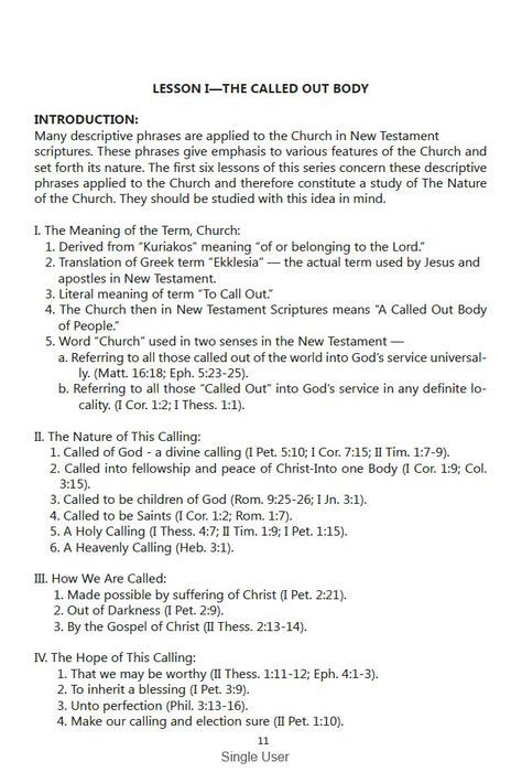 The New Testament Church (Cogdill) Downloadable Single User PDF