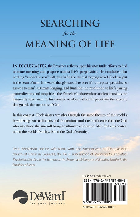 Searching for the Meaning Of Life: Ecclesiastes