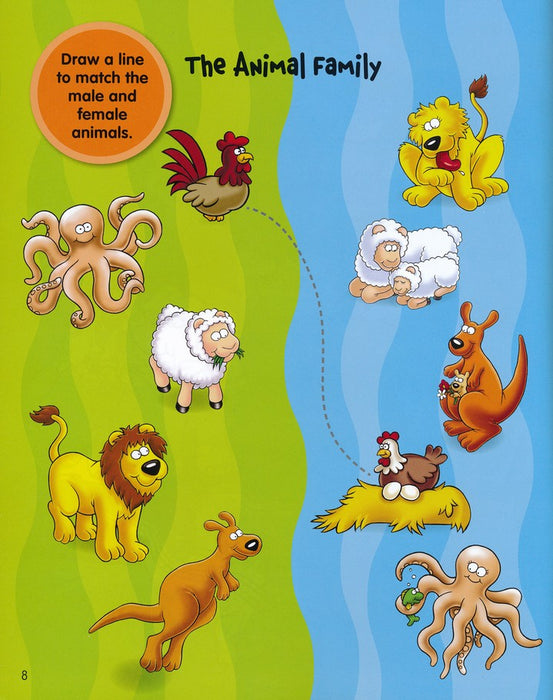 The Beginner's Bible Wild About Creation Sticker & Activity Book