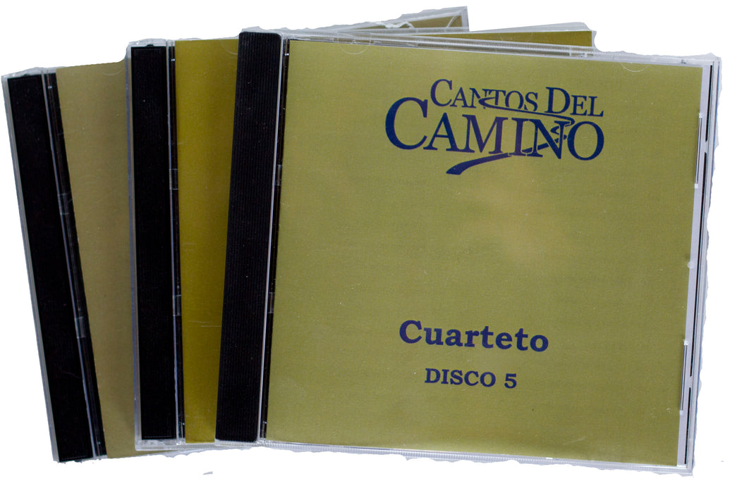 Cantos Del Camino - Cuarteto (set of 5 CD's)