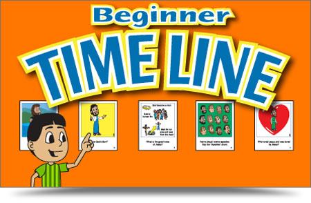 BSG Beginner Timeline (Non-reading) Bible Study Guide for All Ages