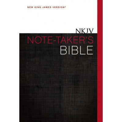 NKJV Note-Taker's Bible Hardback