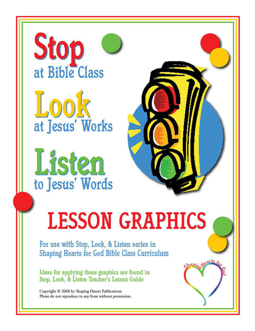Stop, Look & Listen Lesson Graphics