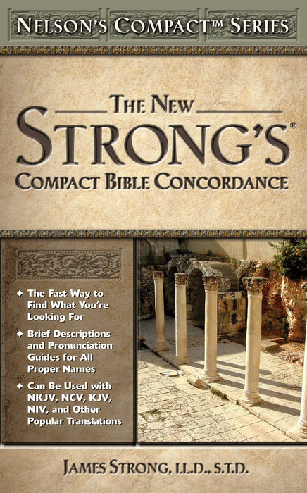 New Strong's Compact Bible Concordance - pb