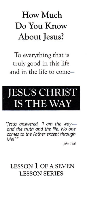 Jesus the Way #1