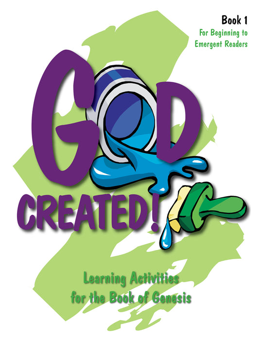 God Created! Activity Book 1 - Non-Reader (All Things Made New)