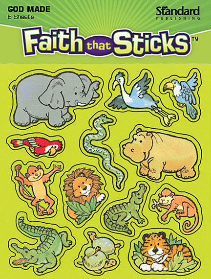 Jungle Animals Stickers