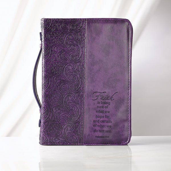 Bible Cover Lux Leather "Faith" XL