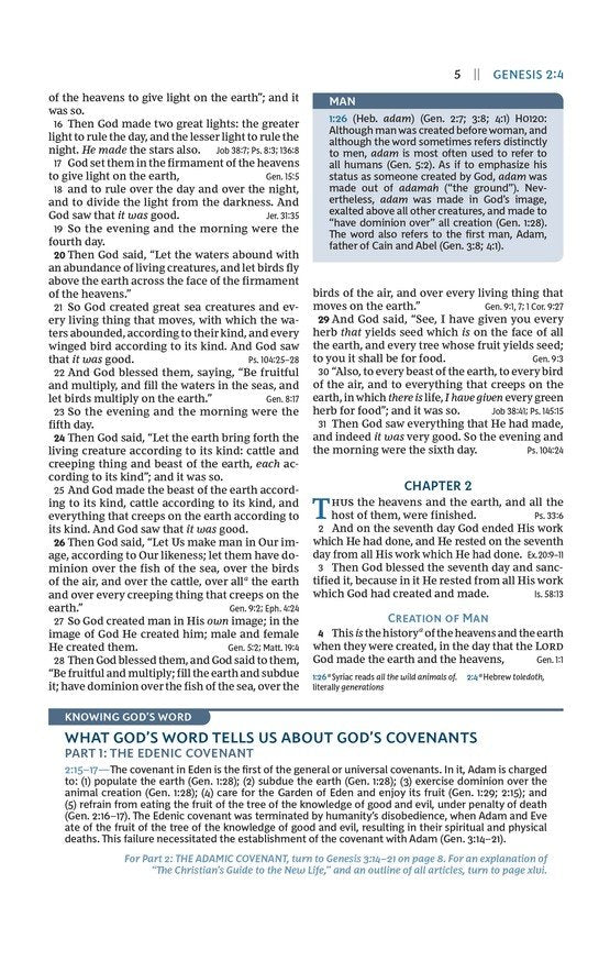 NKJV Open Bible - Black Leathersoft