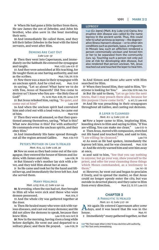 NKJV Open Bible - Black Leathersoft