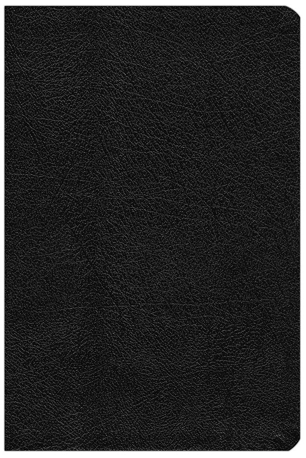 NASB Thinline Giant Print Bible - Black Bonded Leather