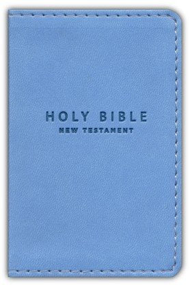NIV Tiny Testament (Baby New Testament) Blue Leathersoft