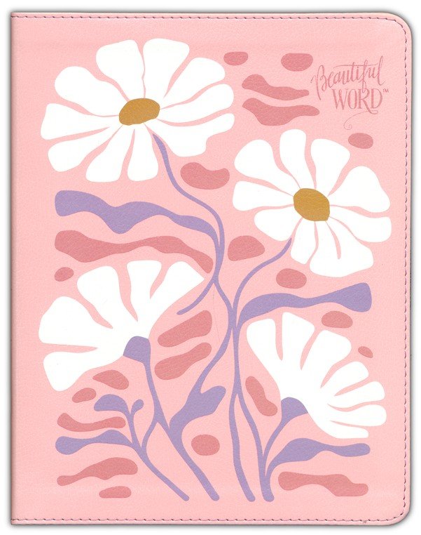 NIV Beautiful Word Coloring Bible Pink Leathersoft